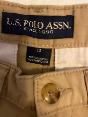 POLO RALPH LAUREN BOYS KHAKI SHORTS 4 Pockets  - Image 1 of 4