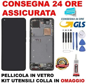 ORIGINAL AMOLED DISPLAY MI 11 ULTRA / MI 11 PRO 6,81 " TOUCHSCREEN RAHMEN SCHWARZ - Bild 1 von 2