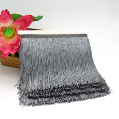 Lo último 6 pulgadas 10 yardas cadena flecos encaje ribete cinta pulido borla fibra hágalo usted mismo Foto 1 de 4