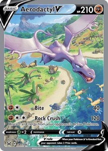 Aerodactyl V - 180/196 - Pokemon Lost Origins Alternate Art Card NM