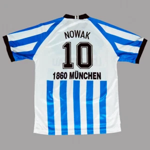 MONACO 1860 MAGLIA NIKE NOWAK HOME MUNCHEN VINTAGE JERSEY SHIRT TRIKOT 1995-1996 - Foto 1 di 8