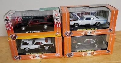 M2 Machines Detroit Muscle 1:64 Scale Diecast Lot of 4 NEW - Image 1 of 4