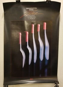 Vintage PNW 1984 Poster Washington Department of Agriculture No. 1 Wein 17 x 24 - Bild 1 von 3