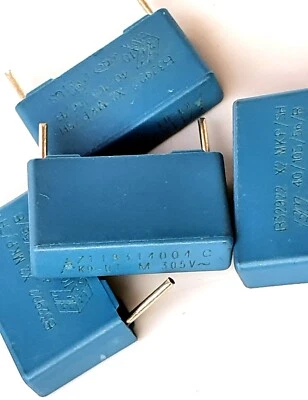 [2pcs]0.1uF 305V 100nF EPCOS X2 Safety Capacitor 18*10.5*5mm,pitch15mm–ref:c861