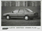 Austin Montego Vanden Plas Anfang 1984 Original UK Pressefoto hinten 3/4 Ansicht