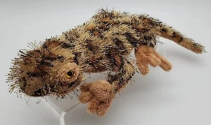 GANZ Webkinz Leopard Lizard Plush Stuffed Animal HM198 Brown Spots 9" No Code - Picture 1 of 10