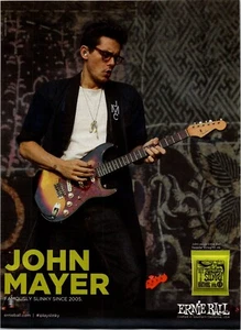 2015 ERNIE BALL GITARRENSAITEN JOHN MAYER DRUCKANZEIGE - Bild 1 von 1