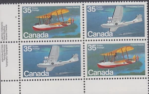 Canada UNITRADE MNH  #  846a    LL         Corner Block - Picture 1 of 1