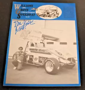 Programma Williams Grove Speedway 1991 - Vol. 1 - 3 marzo 1991 - Autografato - Foto 1 di 2