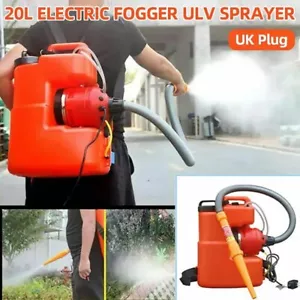 More details for new fogger machine disinfectant corded backpack mist duster ulv sprayer  20l uk