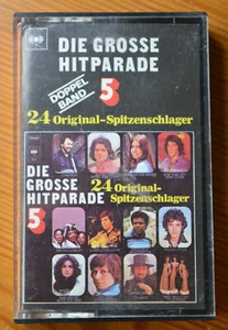 Musikkassette DIE GROSSE HITPARADE 5, Leonard Cohen, Mary Roos, Paola (CBS) MC - Picture 1 of 2