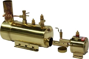 SAITO Works Boiler Burner B2F FOR STEAM ENGINE Model Japan Gold Color Steamship - Picture 1 of 5