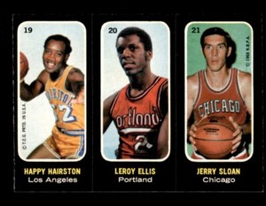 1971 Topps Stickers Basketball #19 Hairston Ellis Sloan NM *d4