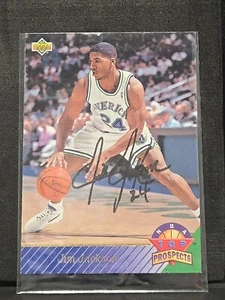1994 Jim Jackson Upper Deck Top Prospects Autograph - Bild 1 von 2