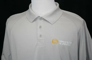 Thomson Reuters DC Operation Logo Wear Guard Mens XL Polo Shirt Taupe - Imagen 1 de 7