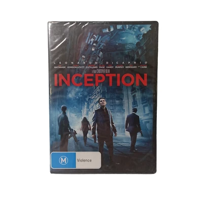 Inception DVD Action Adventure Psychological Thriller Sci-Fi Region 4 Brand New - Image 1 of 4