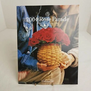 Longaberger Official Rose Bowl Parade Program 2004*Fred Rogers*Bob Hope*Memorial - Picture 1 of 4