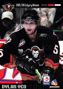 2005-06 Calgary Hitmen #23 Dylan Yeo