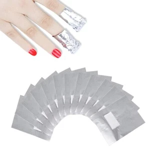 200Pcs Nail Polish Remover Nail Foil Wraps Nail Gel Remover Soak off Foils wi... - Picture 1 of 1