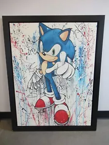 Paul Kenton Limited Edition Watch Out Print on Boxed Canvas 27" x 36" - Picture 1 of 6
