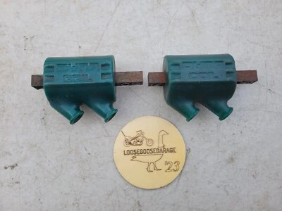 2x DynaTek Dyna DC1-1 Ignition Coils Green Dual Plug Single Fire Harley Davidson - Image 1 of 4