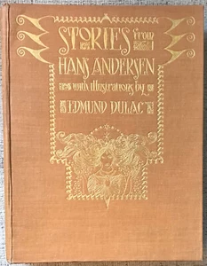 "STORIES FROM HANS ANDERSEN" 1911 1ST ED VG+ 28 EDMUND DULAC COLOR PLATES - Imagen 1 de 8