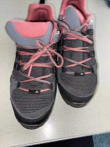 ADIDAS TRAXION Women’s Hiking Shoes Women’s 7.5 Grey W/Hot Pink Accents - Picture 1 of 8