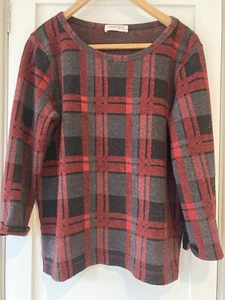 3/4 Sleeve Top/jumper By M&S Indigo Size 12 - Picture 1 of 4