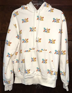 Teddy Fresh Sweatshirt Mens Small Hoodie All Over Print - EUC - Picture 1 of 10