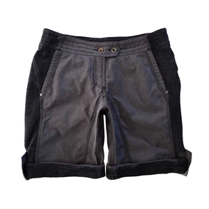 Lululemon RIDE ON Shorts Grey Cycling Spinning Reflective Cuffed 9" Size 6 - Picture 1 of 10