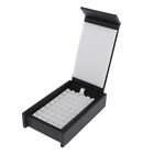 Diamond Display Tray Stone Storage Case Gemstone Organizer W/Magnet Cover  3