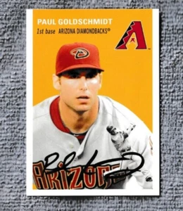 PAUL GOLDSCHMIDT 2012 Topps Archives #6 Cardinals Diamondbacks NY Yankees - Picture 1 of 2
