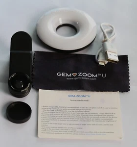 Gem Zoom U Universal Phone Camera 10x Marco Lens - Zdjęcie 1 z 4