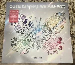 Cute Is What We Aim For Rotations 2009 FIRST PRESSING LE Blue Vinyl OOP NEW - Imagen 1 de 6