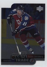 1995-96 NHL Cool Trade Upper Deck Redemption Refractor Peter Forsberg #12 HOF