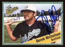 1998 Auburn Doubledays DEREK NICHOLSON Signed Card autograph AUTO TIGERS GATOR