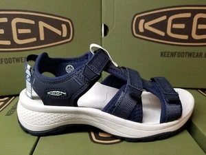 Keen - Women's Astoria West Open Toe Blue Night Hiking Sandals New in Box - Picture 1 of 5