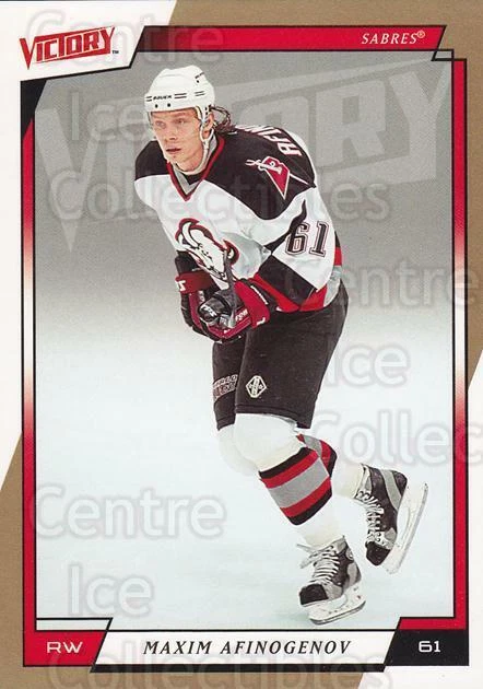 2006-07 UD Victory Gold #24 Maxim Afinogenov - Image 1 of 1