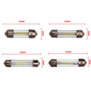Led C5W C10W Festoon Bulbs Trunk Interior Dome Door Signal Lamp Reading Ligh _in - Photo 1/16