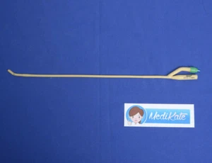 2 St. Tiemann Katheter 12-20 CH Ballonkatheter Latex, 40 cm lang von Asid Bonz - Bild 1 von 3