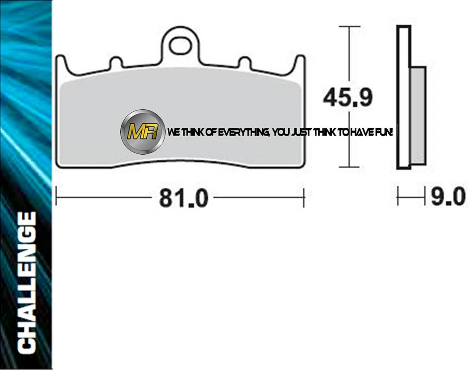 PARA BMW R 1150 R 2003 03 PASTILLAS FRENO DELANTERO SINTERIZADO METAL Foto 1 de 1
