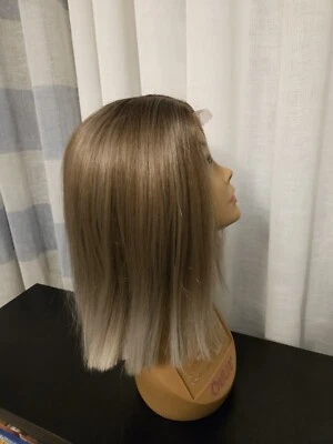 PELUCA DELANTERA DE ENCAJE RUBIA MIXTA CHICA CALIFORNIA  Foto 1 de 4