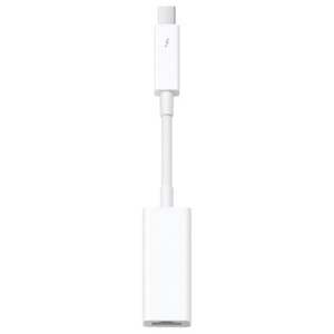 Apple Thunderbolt auf Gigabit Ethernet LAN Adapter Kabel f. MacBook / iMac / Mac - Afbeelding 1 van 3