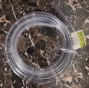 Eastman EZ-Flo Tubo in vinile trasparente 10 piedi 3/8 pollici ID x 1/2 pollice Eastman *395 - Foto 1 di 3