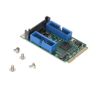 Mini Pci E Zu Usb3.0 Erweiterungskarte 5Gbps Übertragung 19 20Pin Hohe Komp KUI - Photo 1/22