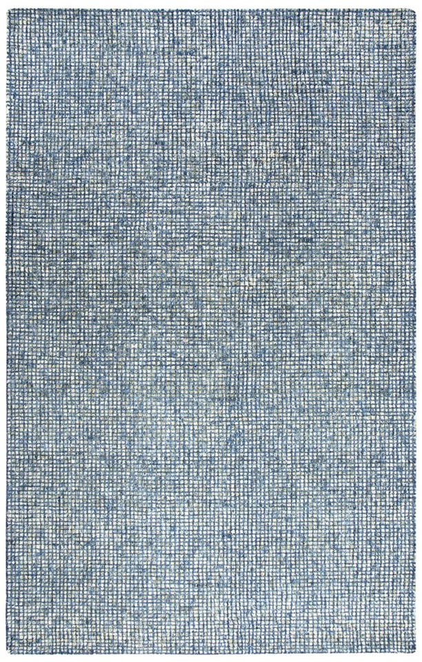 10x13 Rizzy Rugs Blue Solid Mosaic Single Color Area Rug TAL101 - Aprx 10' x 13' - Image 1 of 2