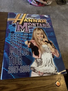 Disney's Hannah Montana / Miley Cyrus Best of Both Worlds Tour Program 2007-2008 - Picture 1 of 8