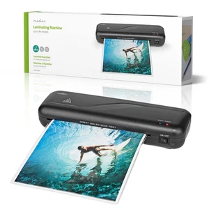 PLASTIFICATORE LAMINATORE A CALDO A4 230 mm MINUTO SPEGNIMENTO AUTOMATICO - Foto 1 di 11