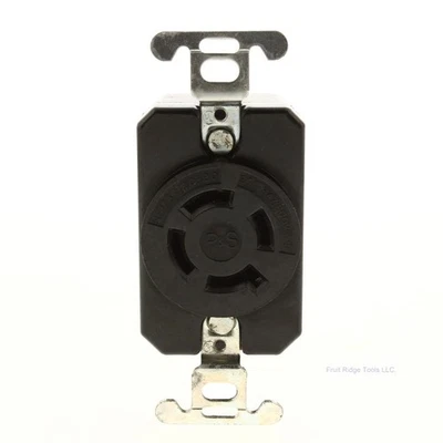 P&S Twist Locking Receptacle Outlet L20-20R 20A 347/600V 3ØY OLDSTYLE L2020-R - Image 1 of 4