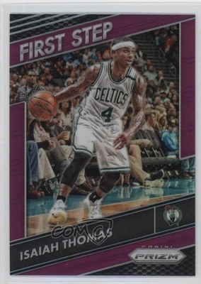 2016-17 Panini Prizm First Step Purple Prizm /75 Isaiah Thomas #8 - Image 1 of 2